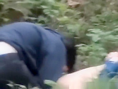 teen 18+ couple caught fucking in public park