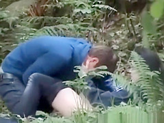 teen 18+ couple caught fucking in public park