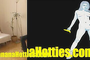 teen 18+ fucked in both holes at the first casting