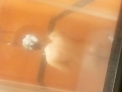 teen 18+ shower, good ass, nice tits