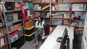 teen 18+ thieves Jojo and Rylee got their pussies fucked