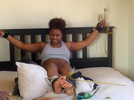 tickling ebony