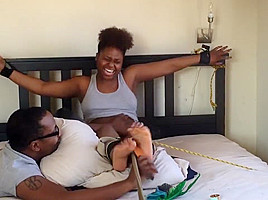 tickling ebony