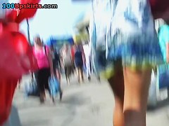 upskirt footage